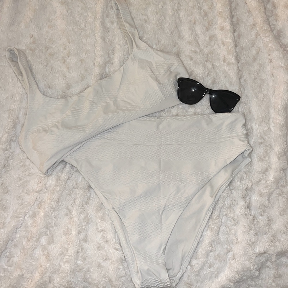American Eagle Aerie Bikini Set XL White